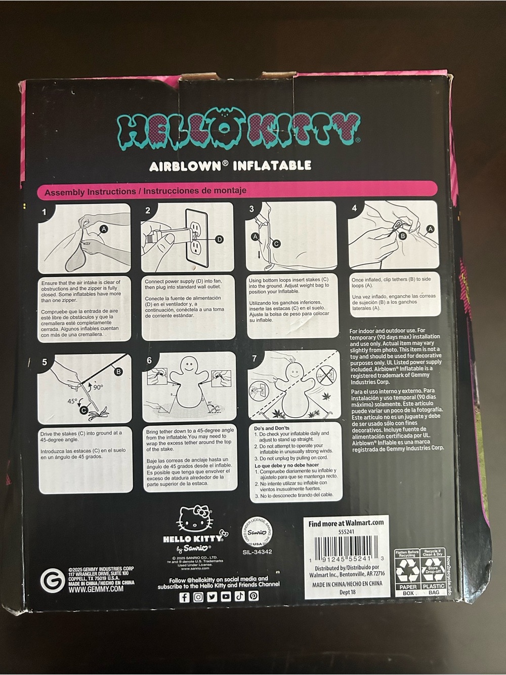 Hello Kitty Halloween Inflatable - Picture 2 of 2
